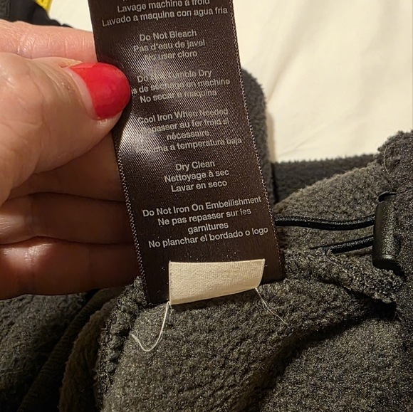 MERRELL Fleece Jacket Mens Large Full Zip Pockets Outdoors Y2K Preppy Gorpcore - Picture 7 of 10